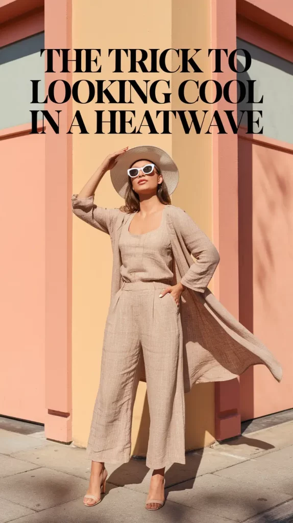 The Trick to Looking Cool in a Heatwave — My 2025 Style Reset