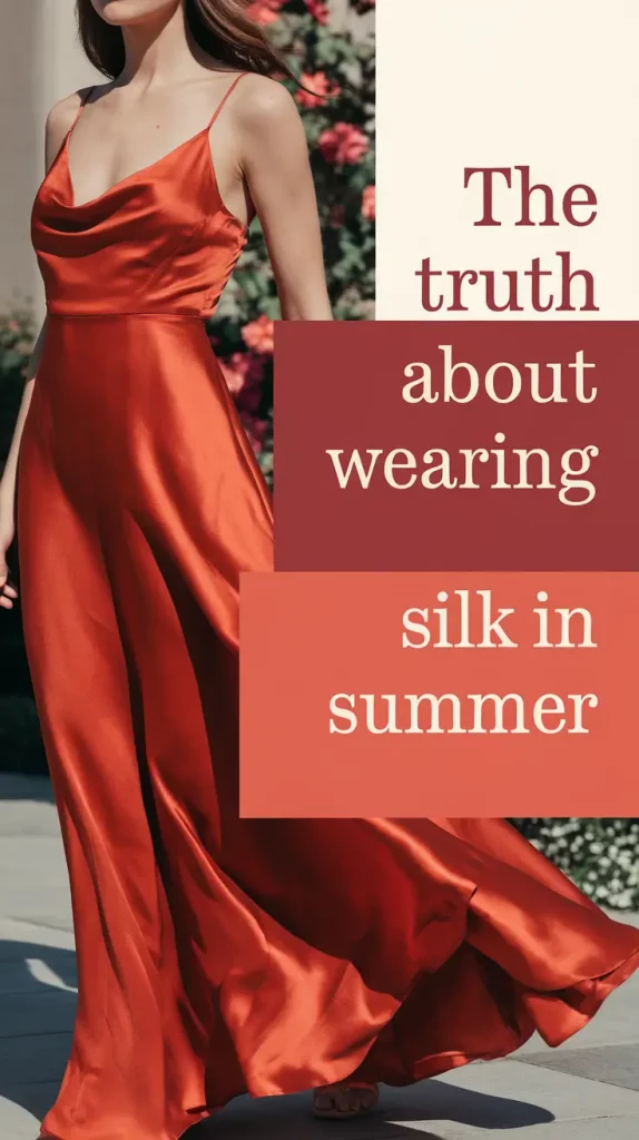 The Truth About Wearing Silk in Summer: What Really Works