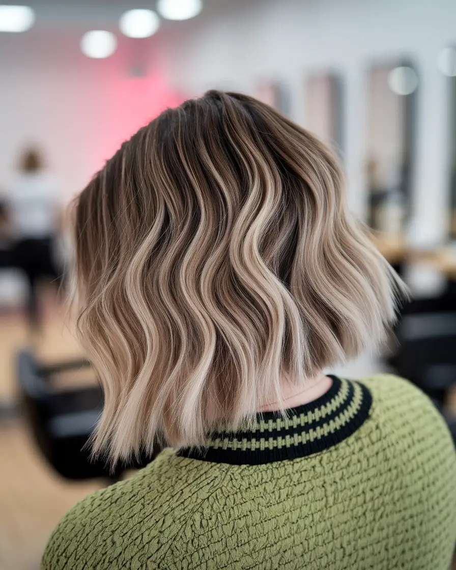 summer hairstyles medium hair Choppy Textured Bob