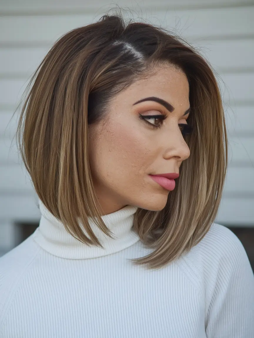 summer hairstyles medium hair Sleek Ash Blonde Lob