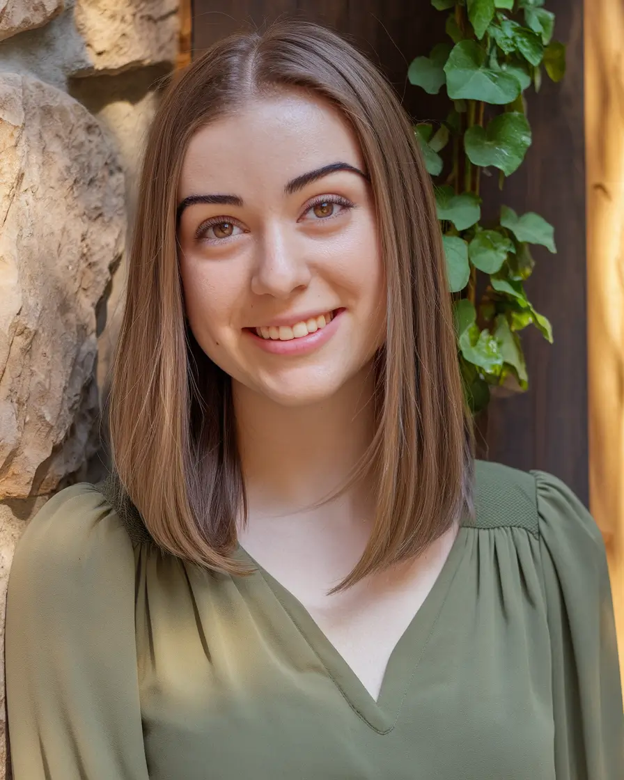 summer hairstyles medium hair Classic Center-Part Lob