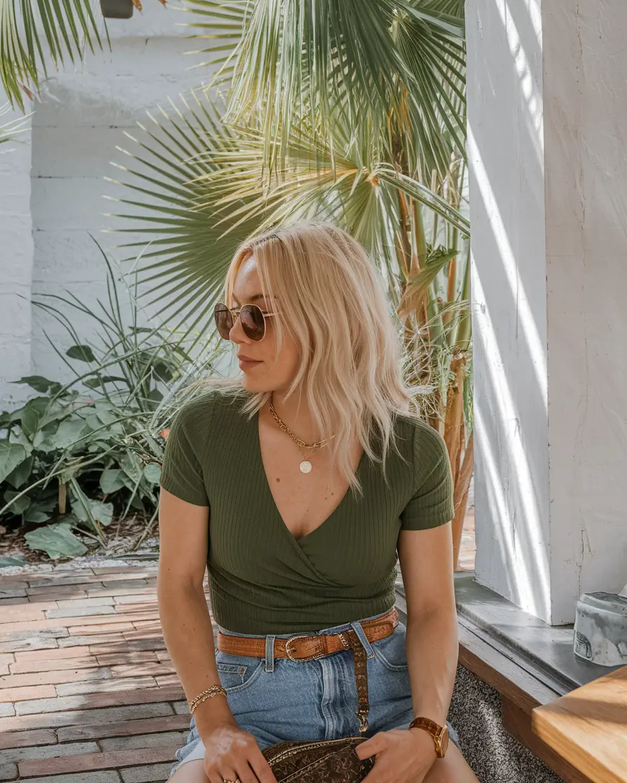 Vacation Hairstyles Summer Sunlit Blonde Waves