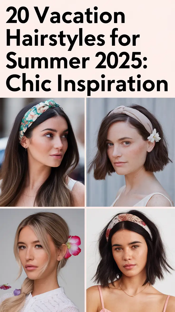 Vacation Hairstyles for Summer 2025: Chic Inspiration – The Ultimate Style Guide