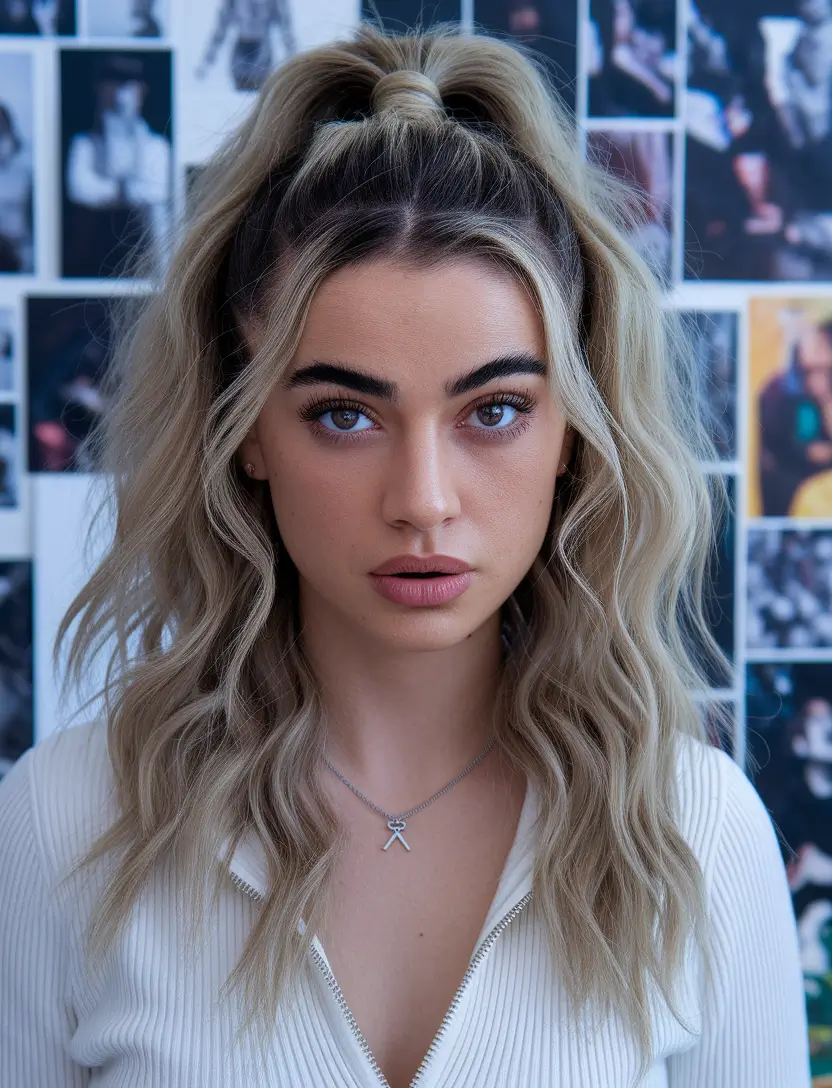 wigs hairstyle summer Playful High Pony with Loose Volume