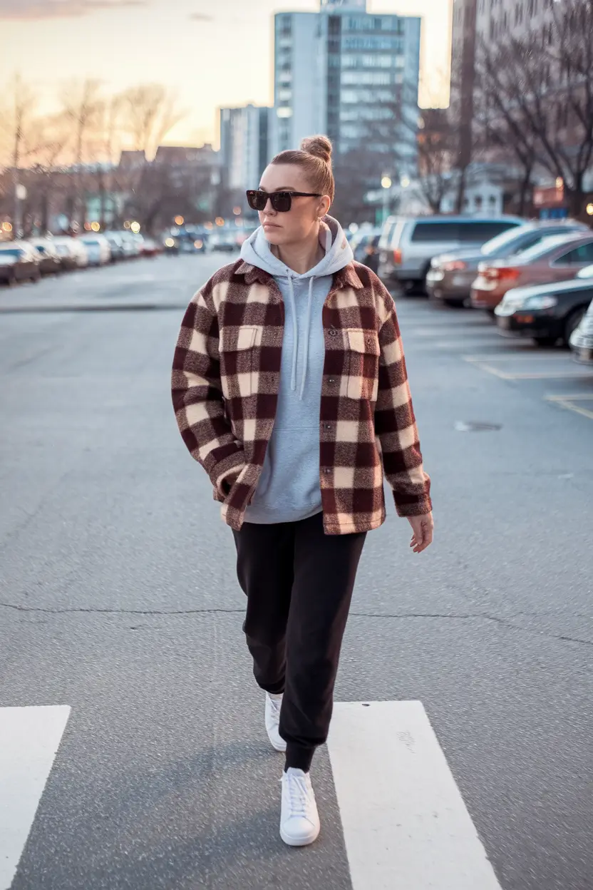 2025 autumn outfits inspo Street Flannel Done Right