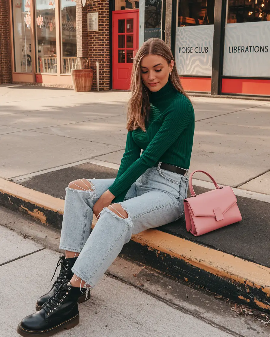 2025 autumn outfits inspo Y2K Revival with a Feminine Punch