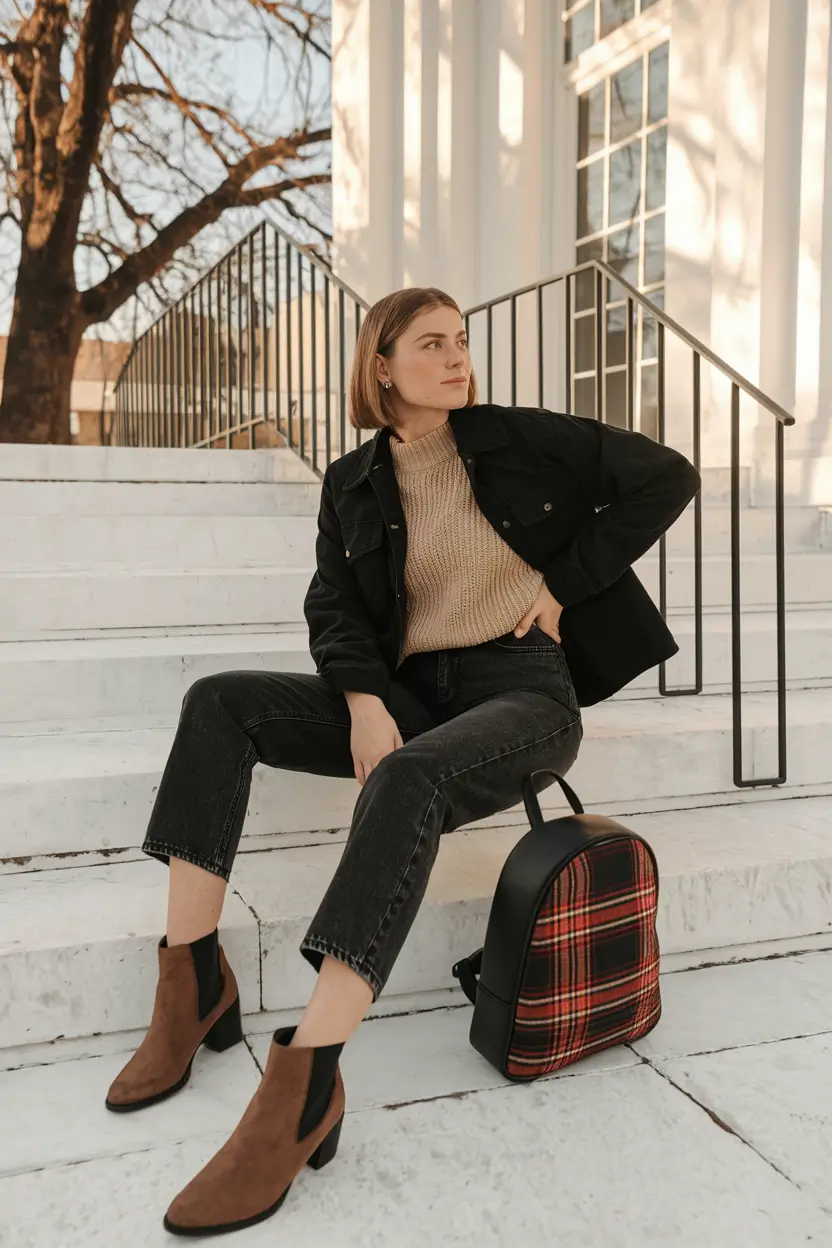 2025 autumn outfits inspo Modern Classic with a Twist