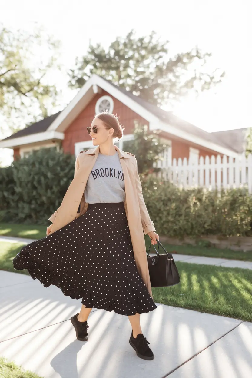 fall birthday outfits skirt Spotted in Brooklyn Vibes