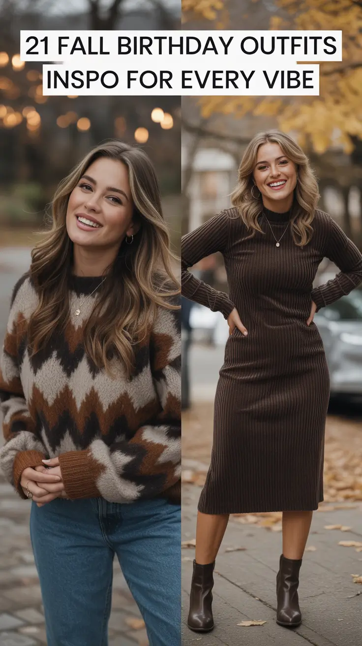 2025 Fall Birthday Outfits Inspo for Every Vibe