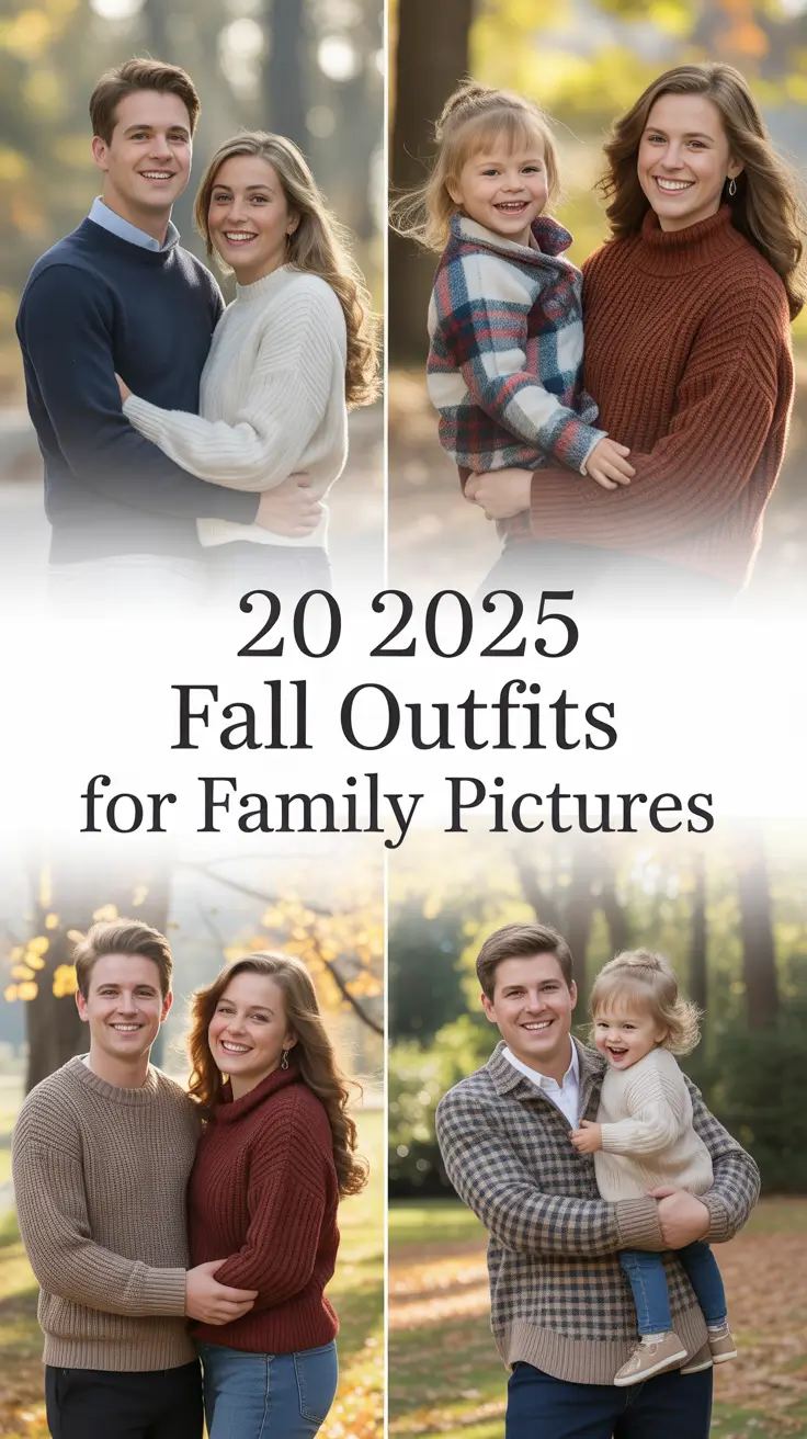2025 Fall Outfits for Family Pictures: Inspiration for Every Style and Season Moment