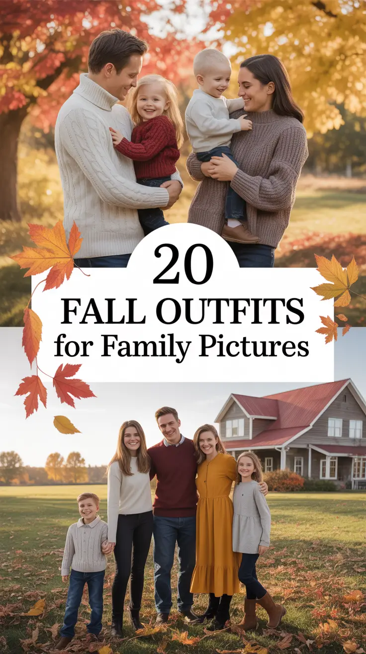 2025 Fall Outfits for Family Pictures: Inspiration for Every Style and Season Moment