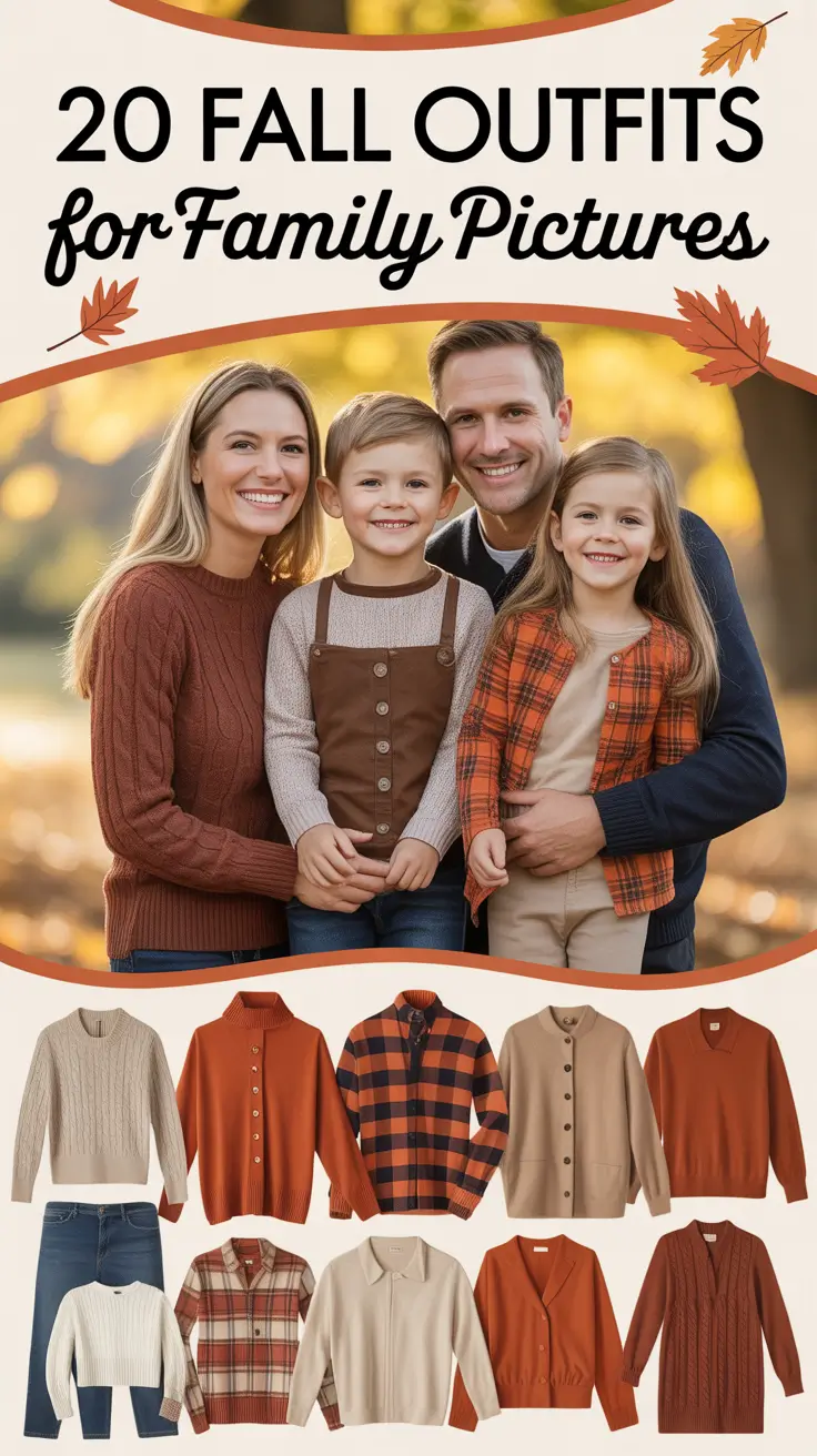 2025 Fall Outfits for Family Pictures: Inspiration for Every Style and Season Moment