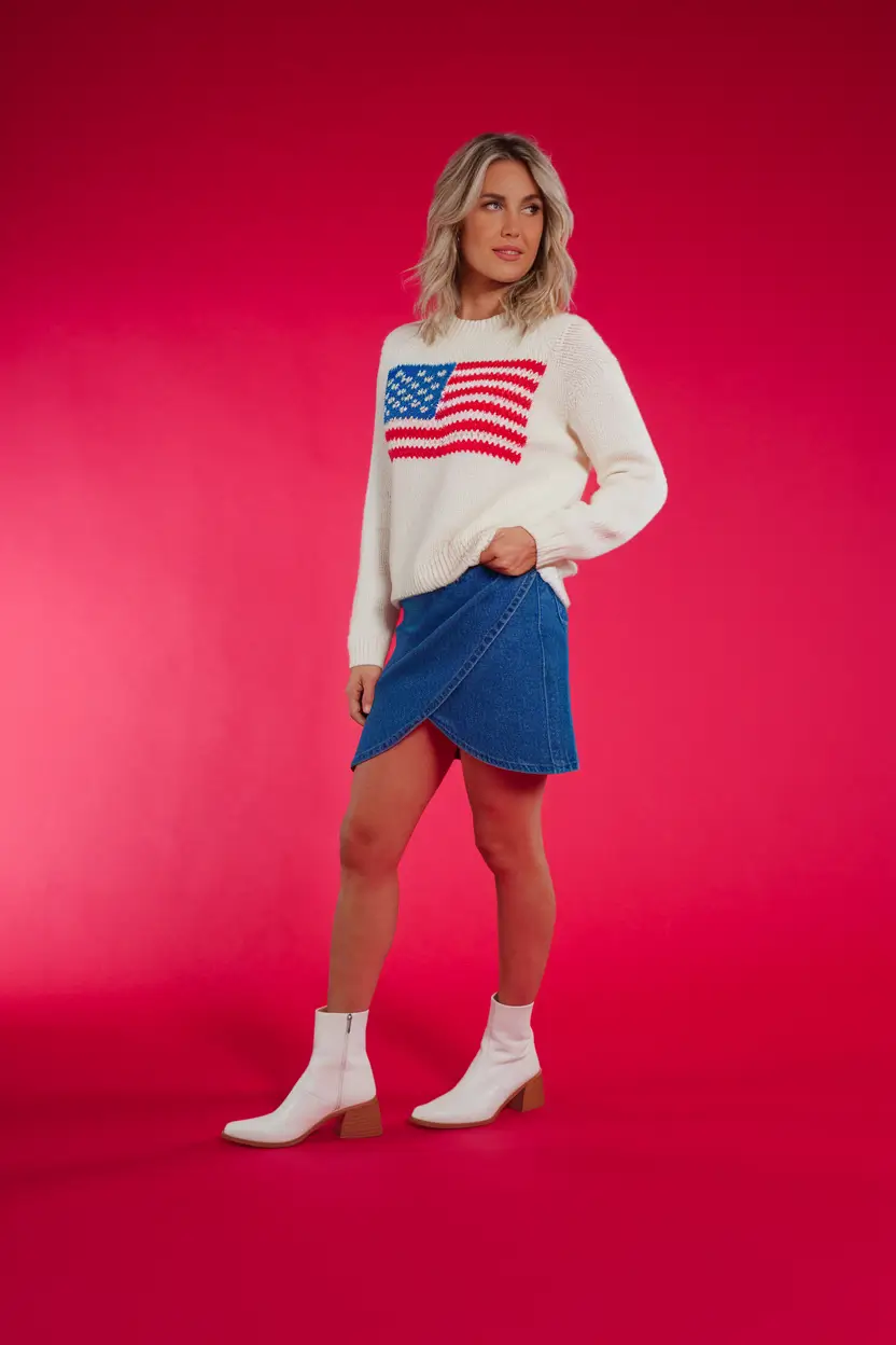Fourth of July 2025 Outfits Easy & Cute ideas+Retro Americana Meets Runway Energy