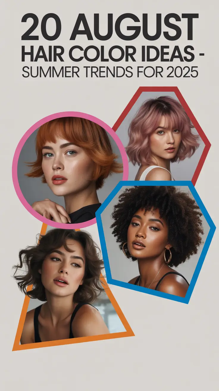 August Hair Color Ideas – Summer Trends for 2025 That Are Taking Over Pinterest