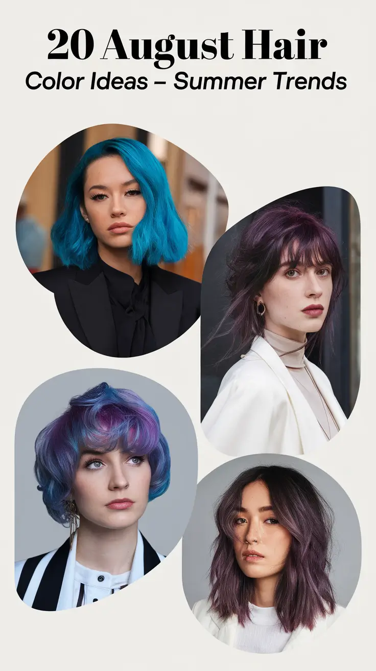 August Hair Color Ideas – Summer Trends for 2025 That Are Taking Over Pinterest