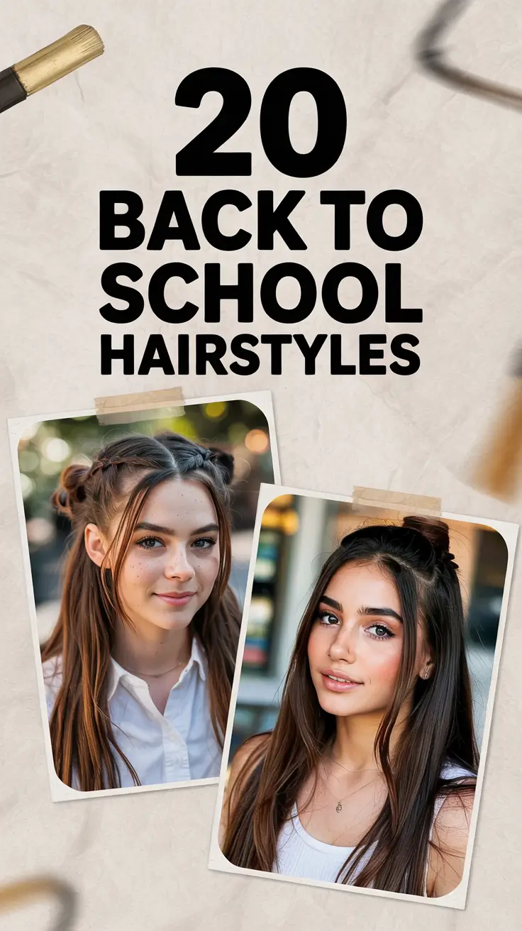 Back to School Hairstyles 2025: Best Ideas for Girls and Teens with Every Hair Type