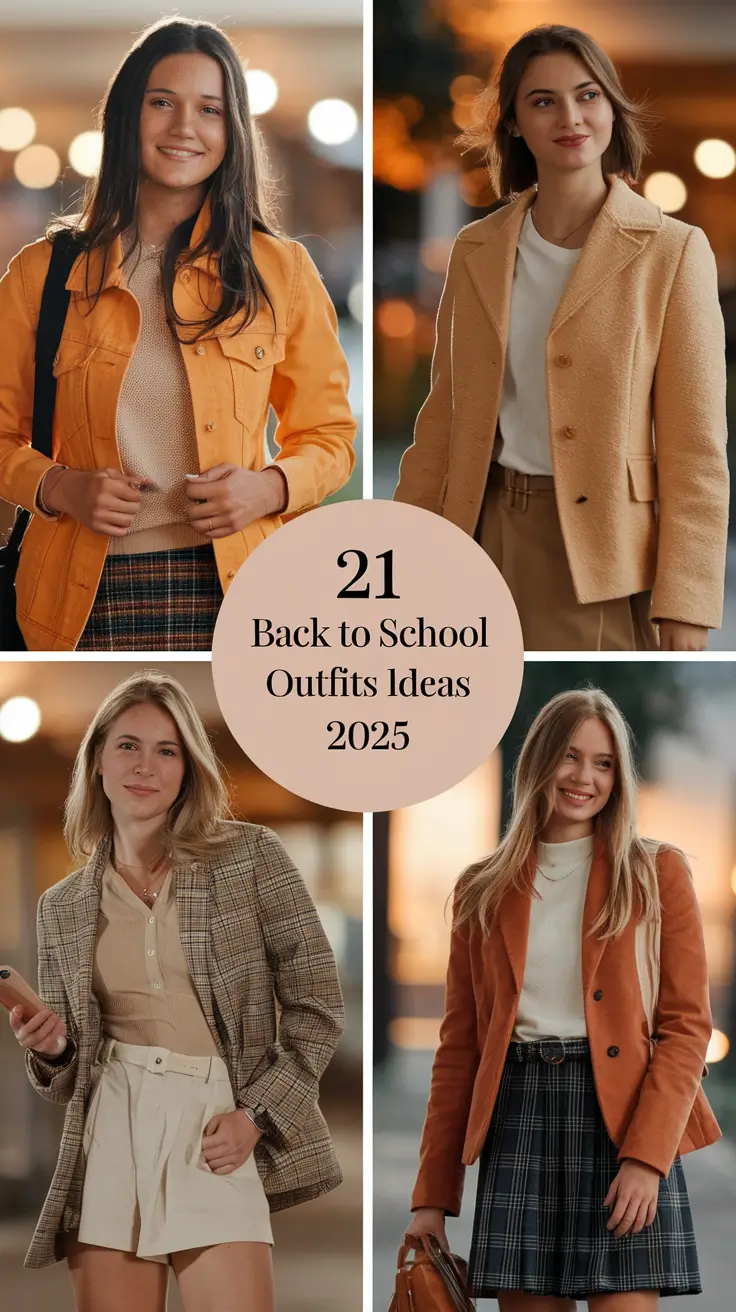 Back to School Outfits Ideas 2025: Cute Looks for Every Grade and Style Mood