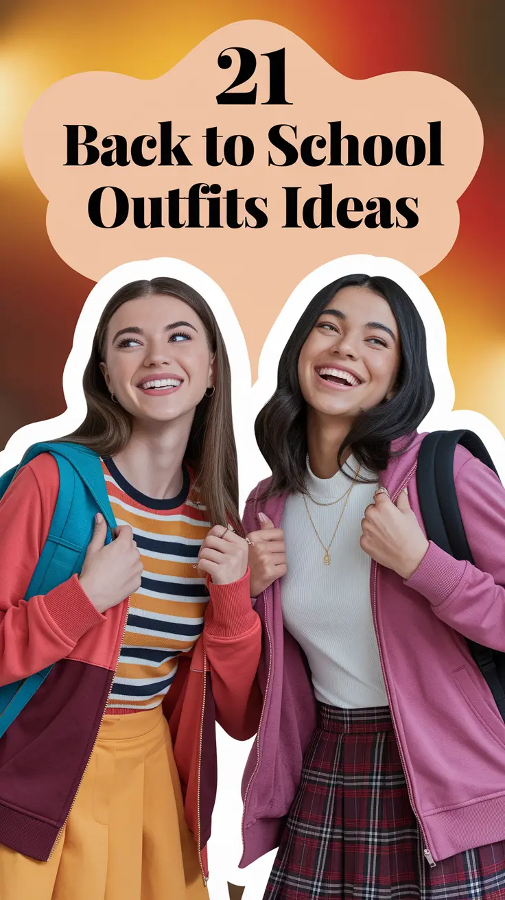 Back to School Outfits Ideas 2025: Cute Looks for Every Grade and Style Mood
