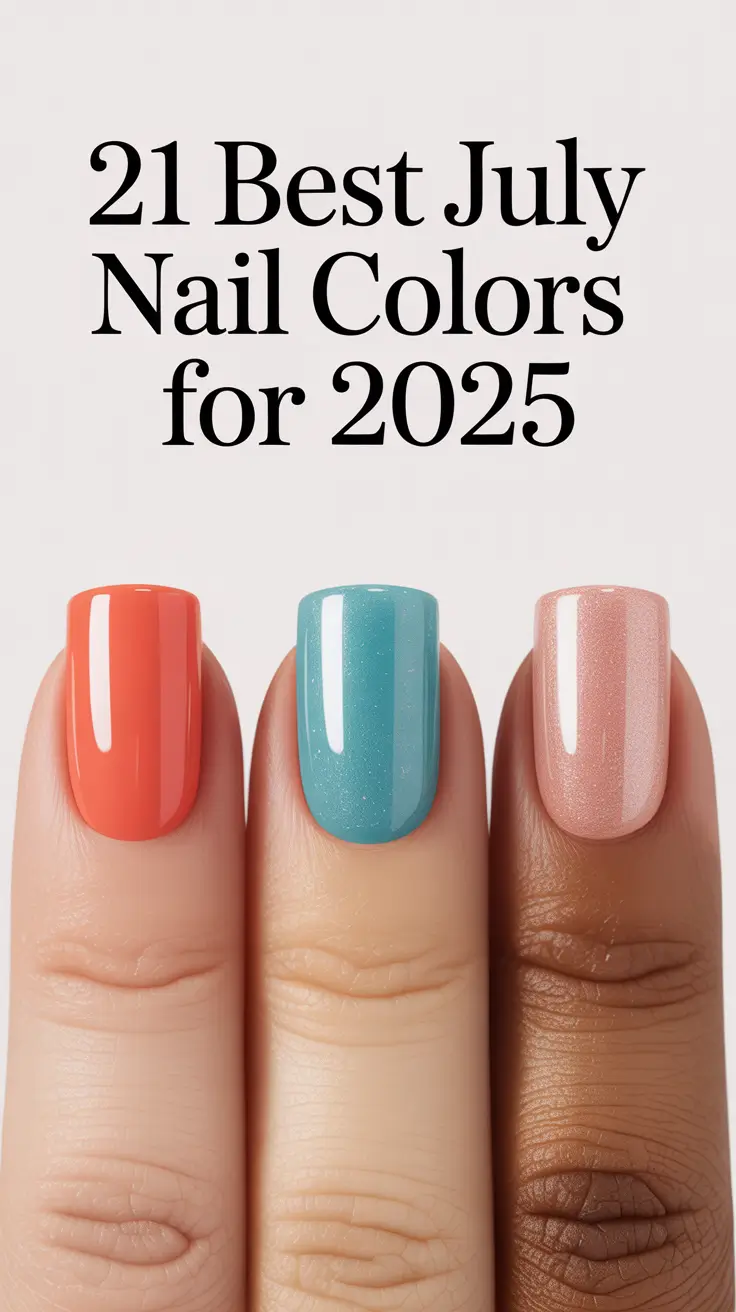 Best July Nail Colors for 2025 That Will Turn Heads on the 4th of July