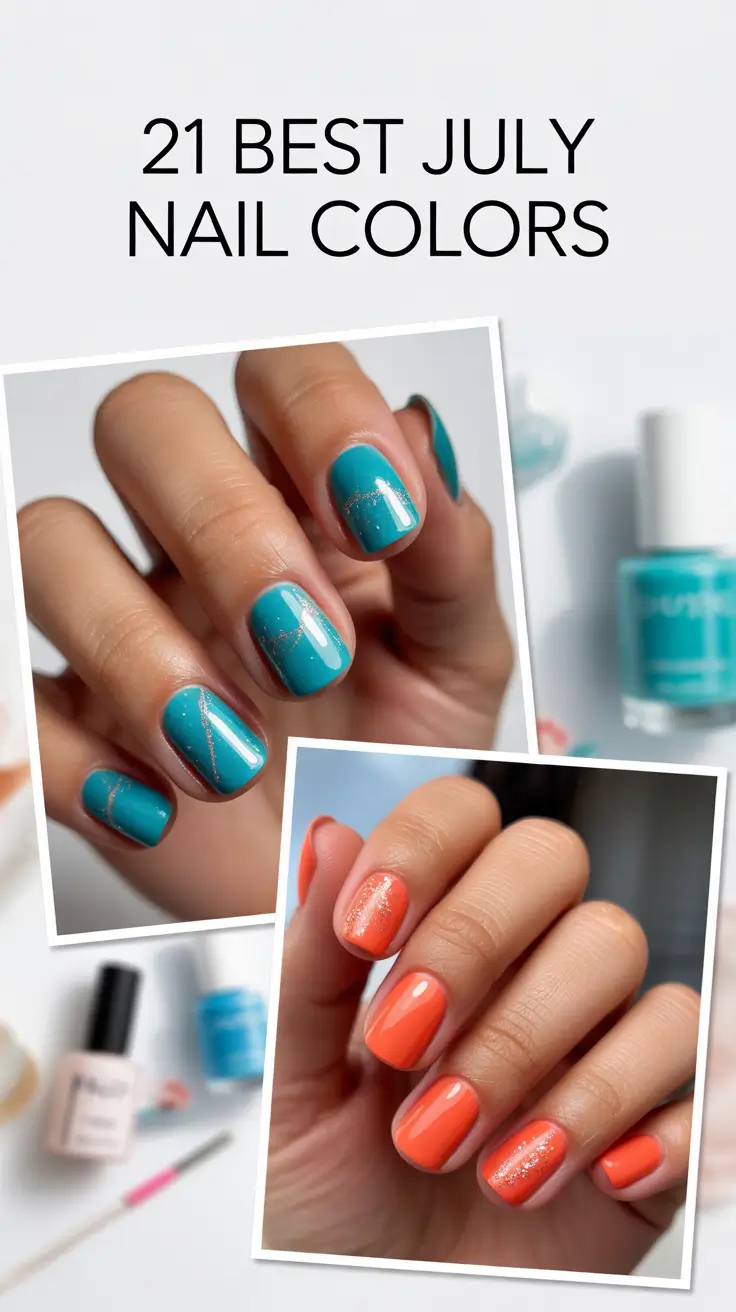 Best July Nail Colors for 2025 That Will Turn Heads on the 4th of July