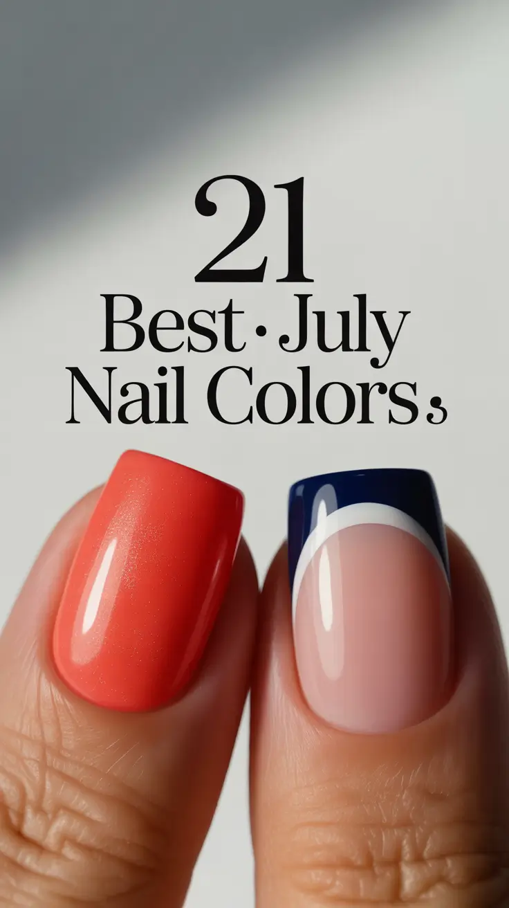 Best July Nail Colors for 2025 That Will Turn Heads on the 4th of July