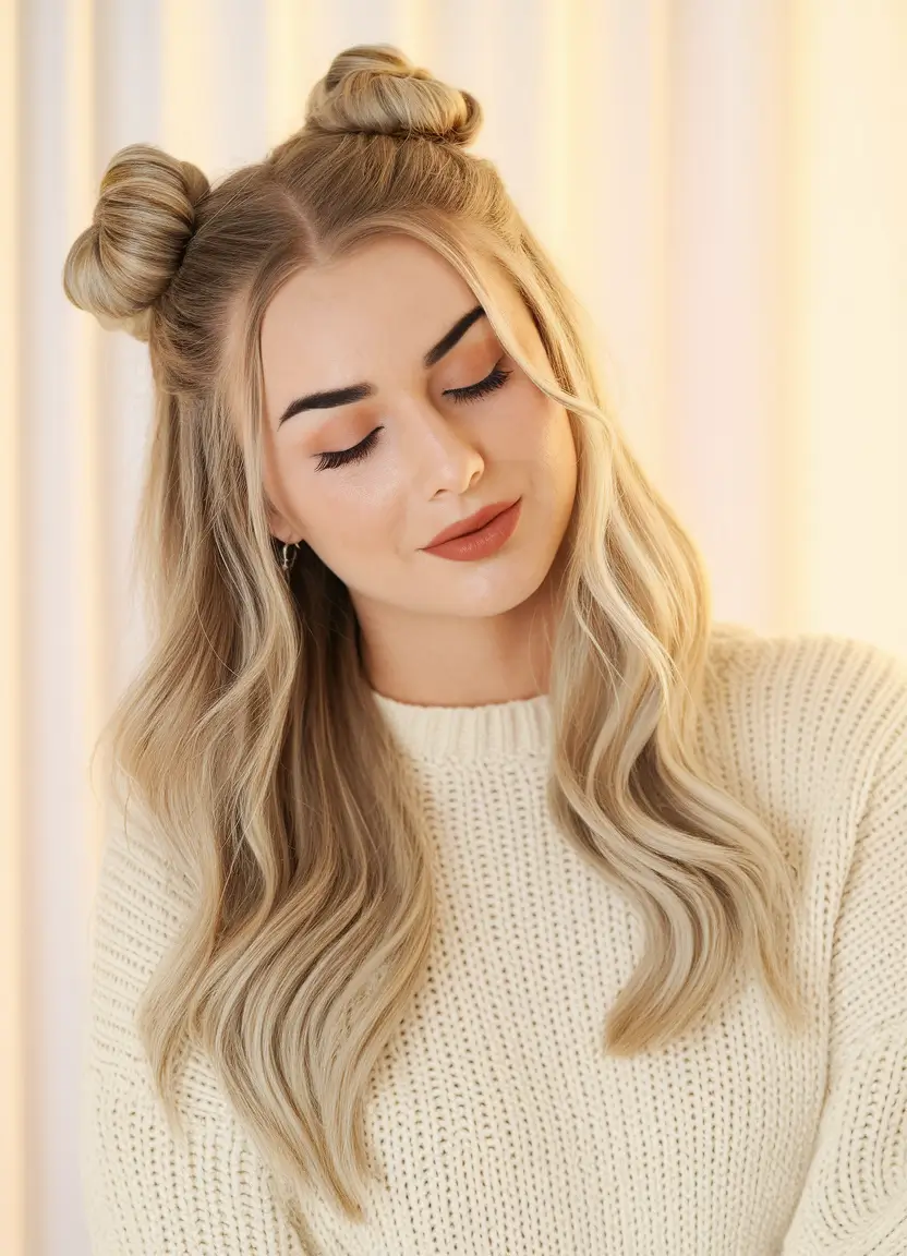 first day of school outfits 2025 Space Buns and Waves for Playful Confidence