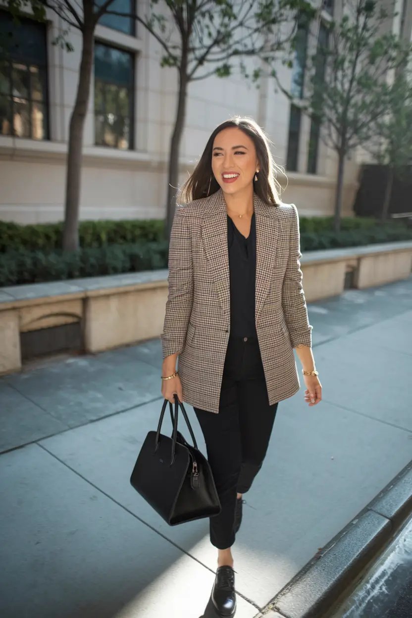 fall business casual outfits black women Blazer-First, Always Polished