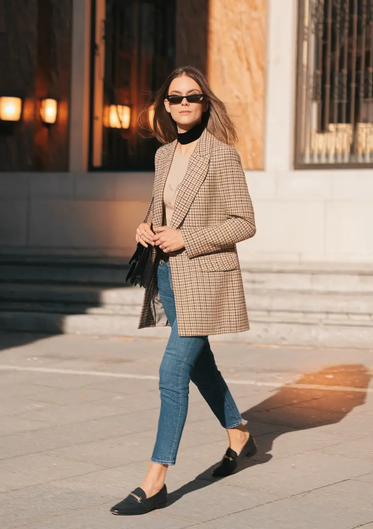 fall business casual outfits jeans Yes to Blazers and Jeans (Always)