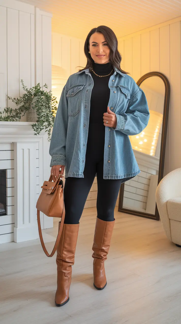 fall capsule wardrobe 2025 Effortless Denim for Every Day