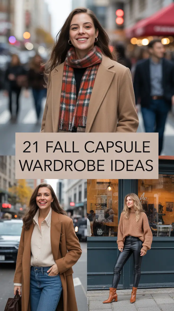 Your Ultimate Fall Capsule Wardrobe Ideas 2025 Guide: From Work to Travel, Styled With Ease