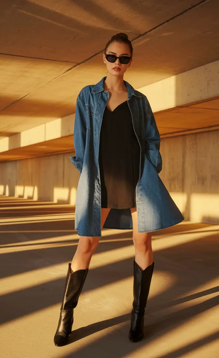fall outfits </p> <h2>Denim Duster and the Power of Simplicity</h2> <p>