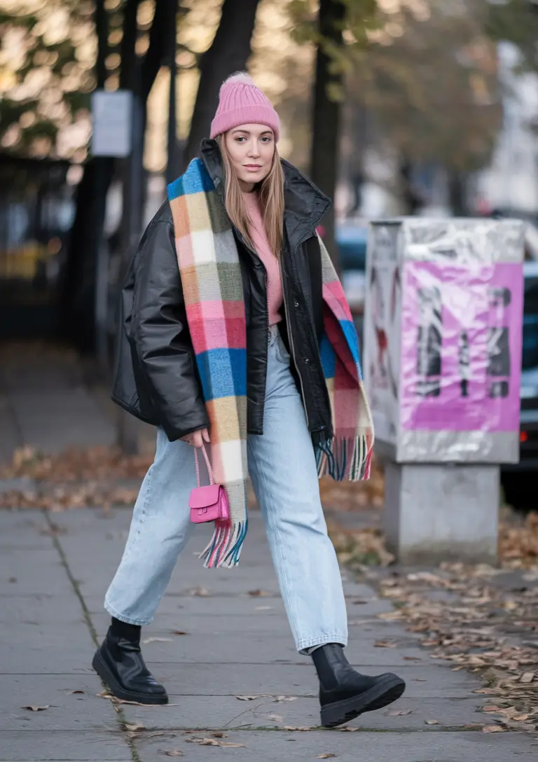 fall outfits ideas 2025+Cozy Color Blocking with an Urban Edge