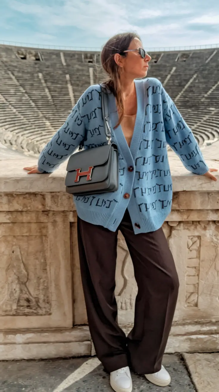 fall outfits ideas 2025 Slouchy Cool Meets Tourist Minimalism