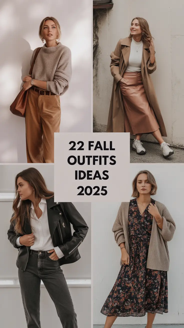 Fall Outfits Ideas 2025: Classy, Creative, and Completely You