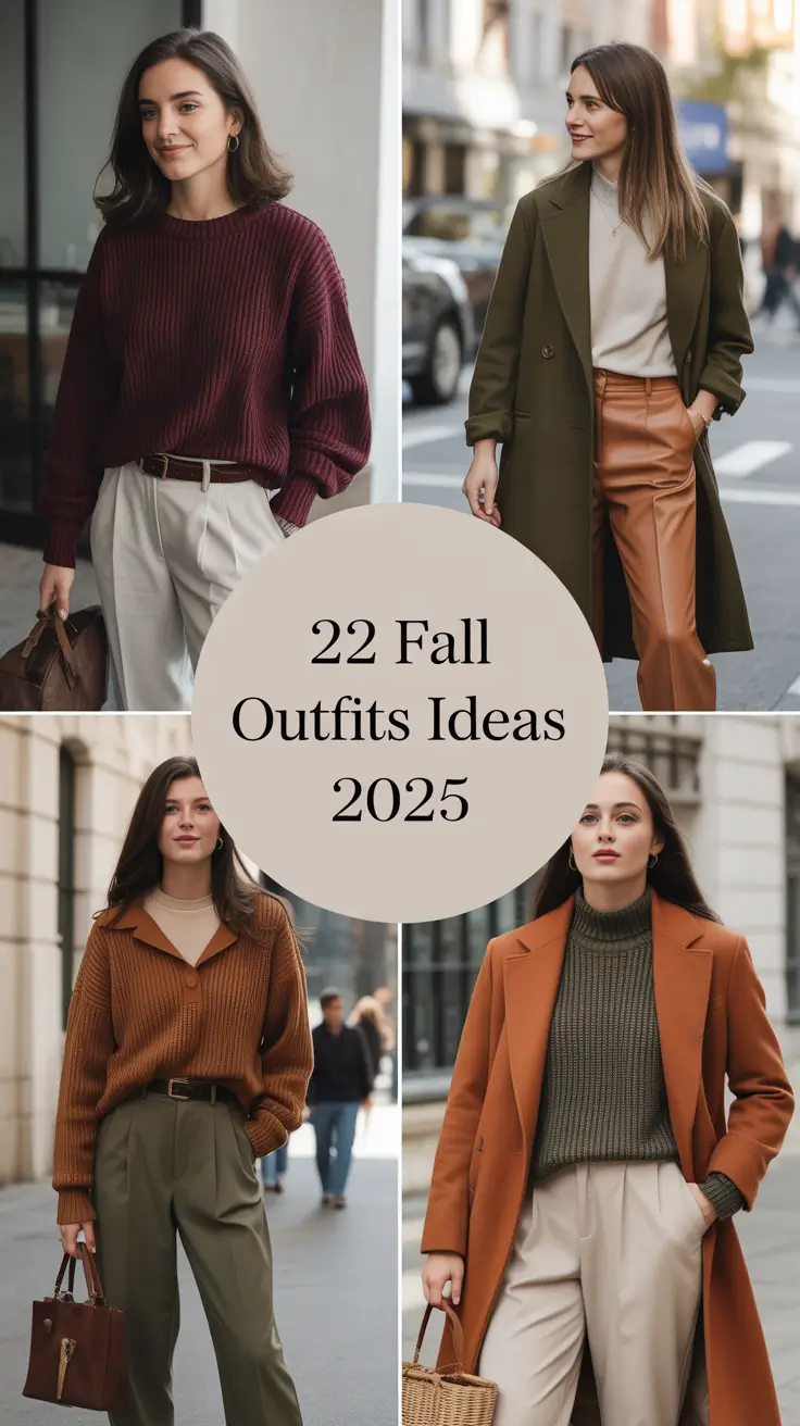 Fall Outfits Ideas 2025: Classy, Creative, and Completely You