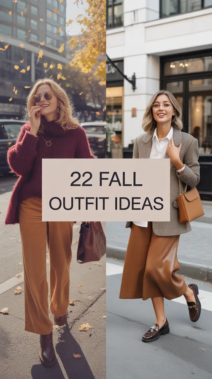 Fall Outfits Ideas 2025: Classy, Creative, and Completely You