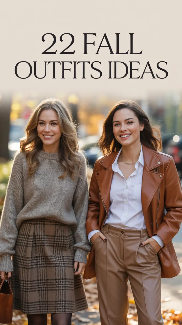 Fall Outfits Ideas 2025: Classy, Creative, and Completely You