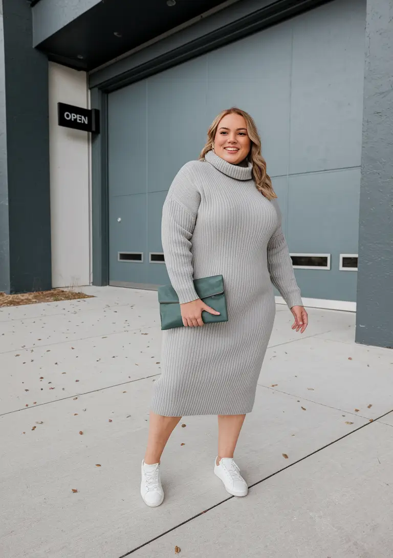 fall plus size outfits Minimalist Grey Done Right