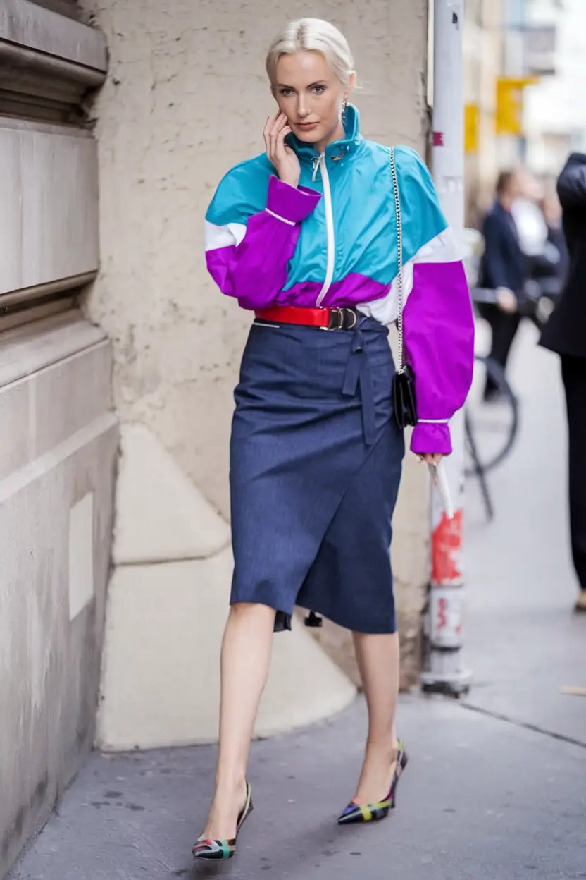 fall transition outfits shorts Retro Energy Modern Silhouette