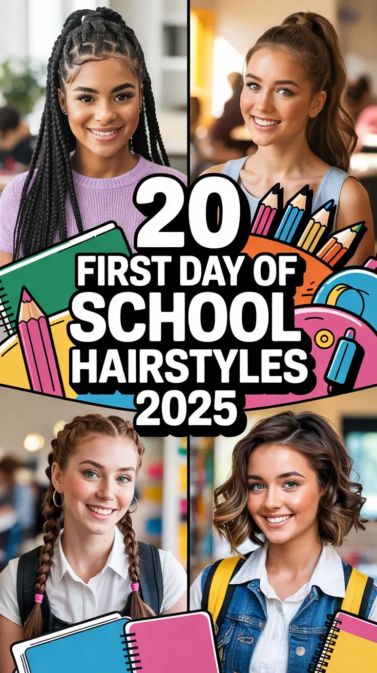 First Day of School Hairstyles 2025: Trendy and Easy Looks for Every Grade