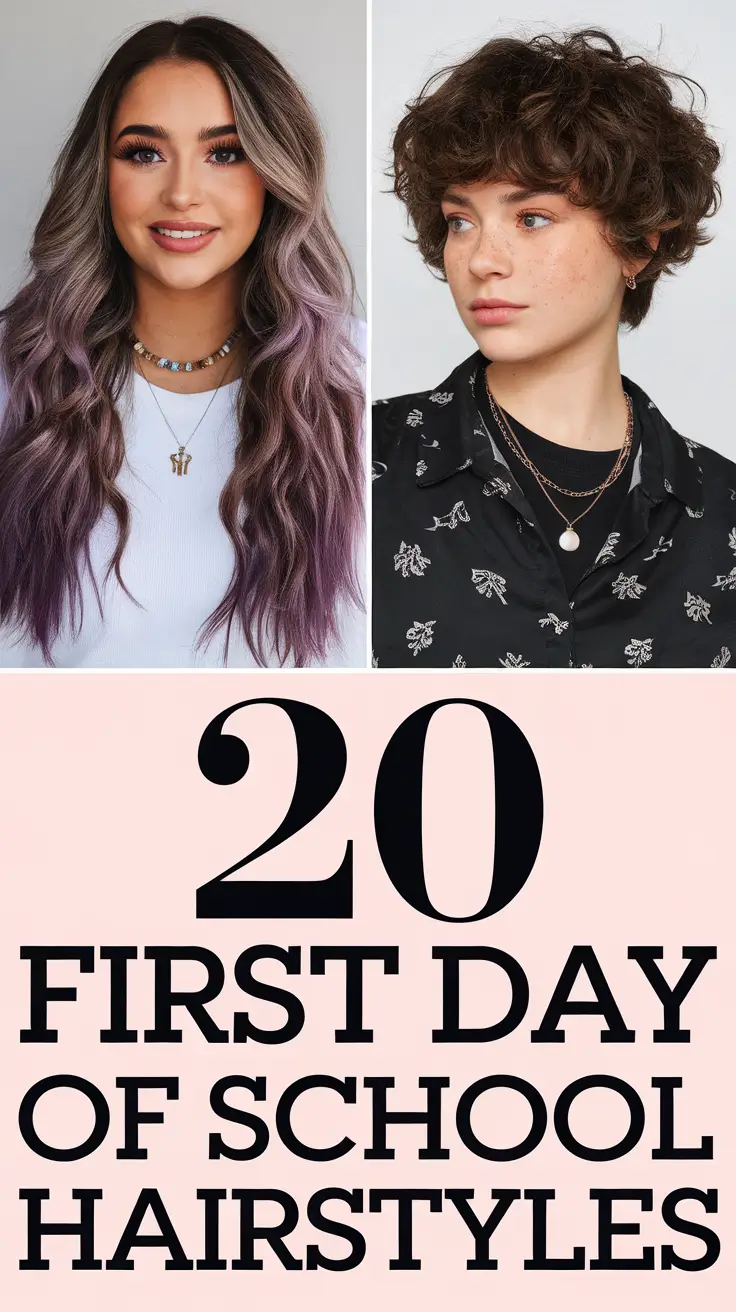 First Day of School Hairstyles 2025: Trendy and Easy Looks for Every Grade