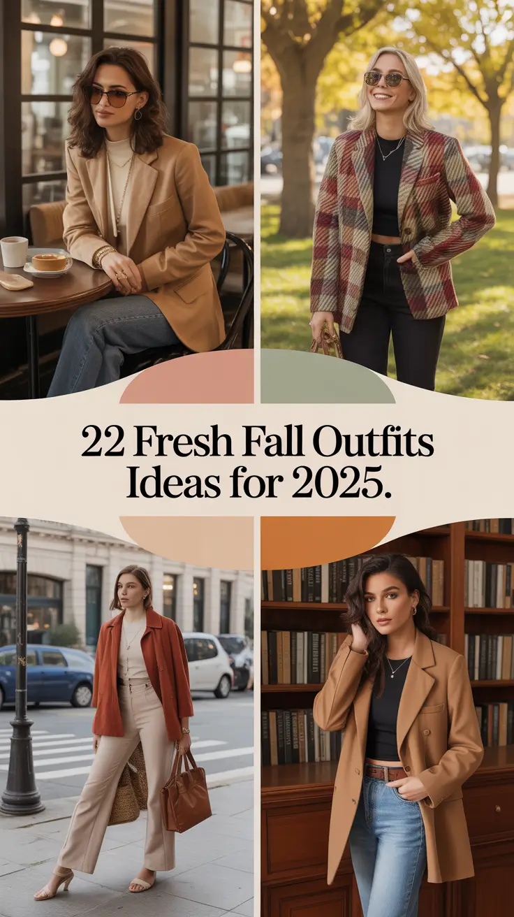Fresh Fall Outfits Ideas for 2025 to Inspire Your Seasonal Style