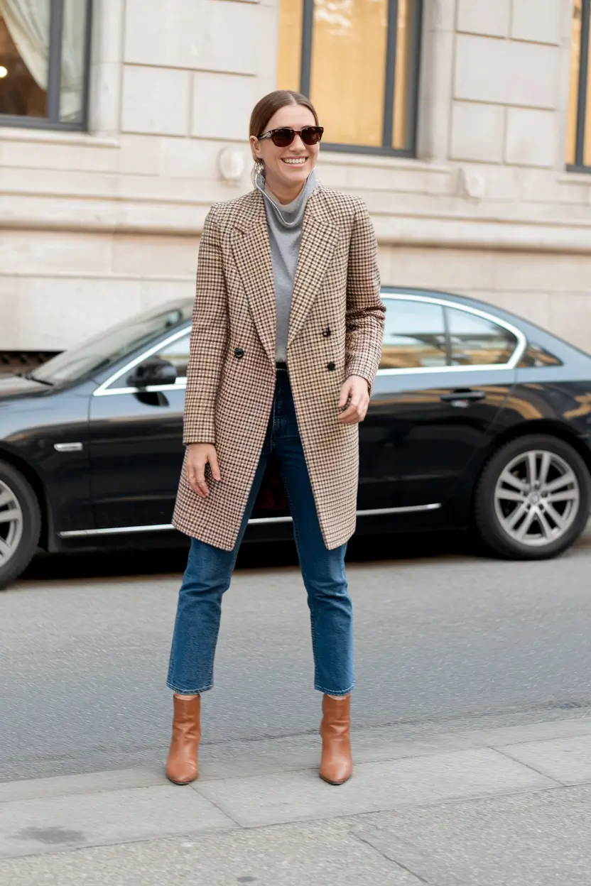 fall outfits with boots and jeans Smart Layers with City Energy