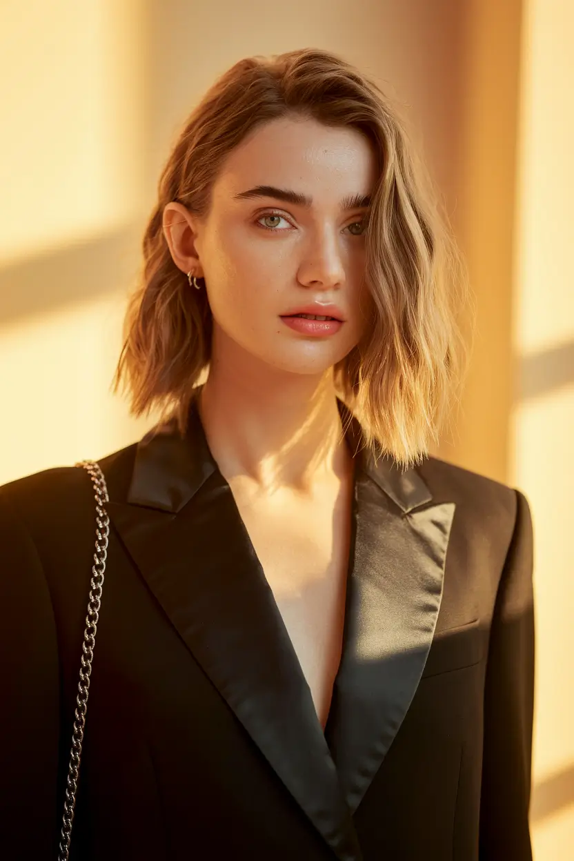 New haicuts - August 2025 ideas Matte Waves with a Sleek Silhouette