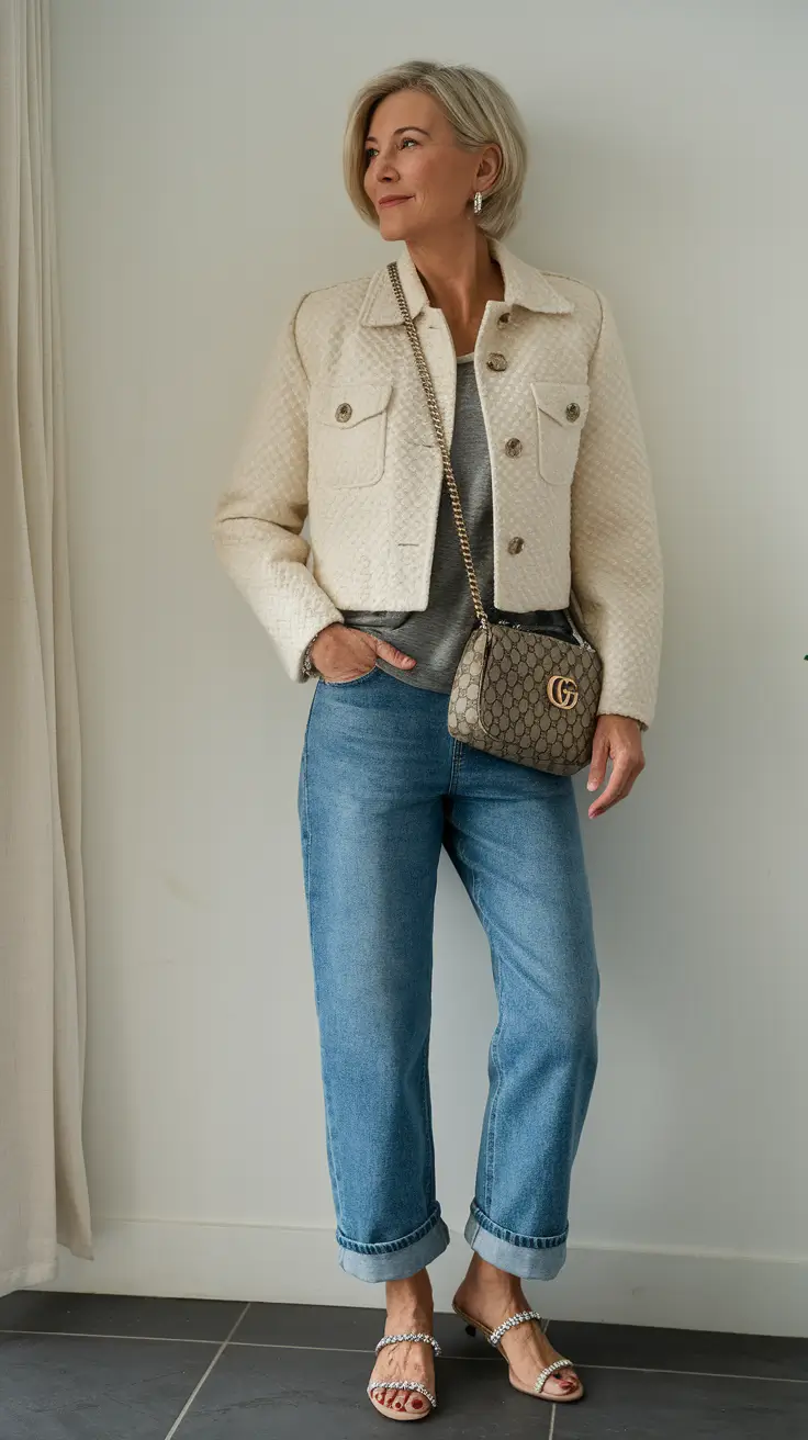 fall outfits for women over 40 Effortless Texture and Quiet Elegance