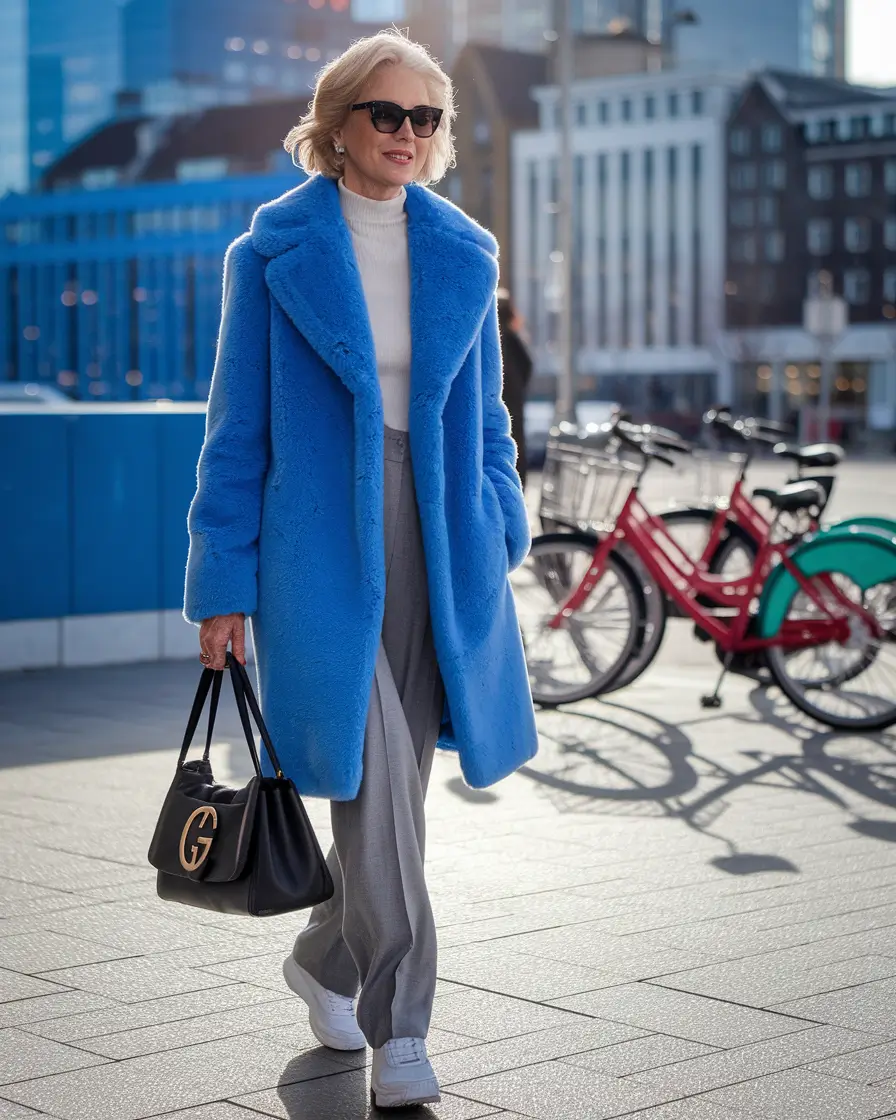 fall outfits for women over 40 The Power of a Statement Coat