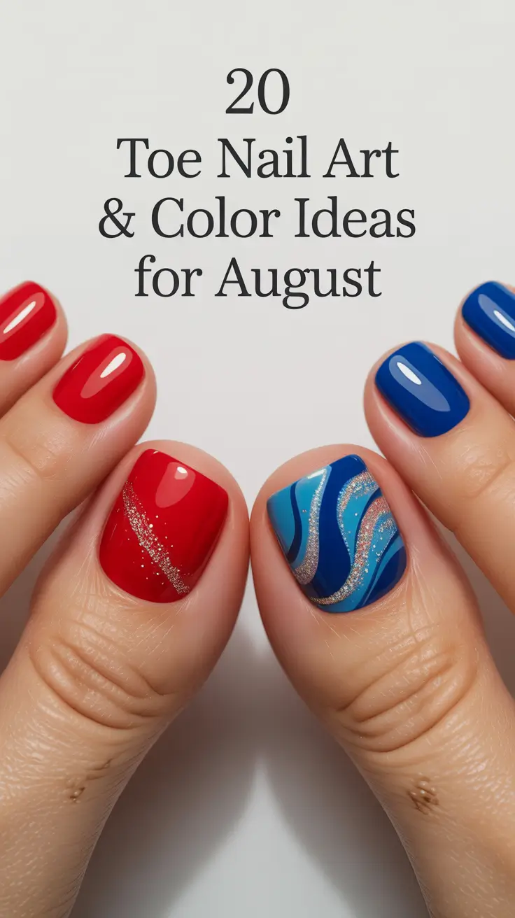 Toe Nail Art & Color Ideas for August 2025 That Will Brighten Up the End of Summer
