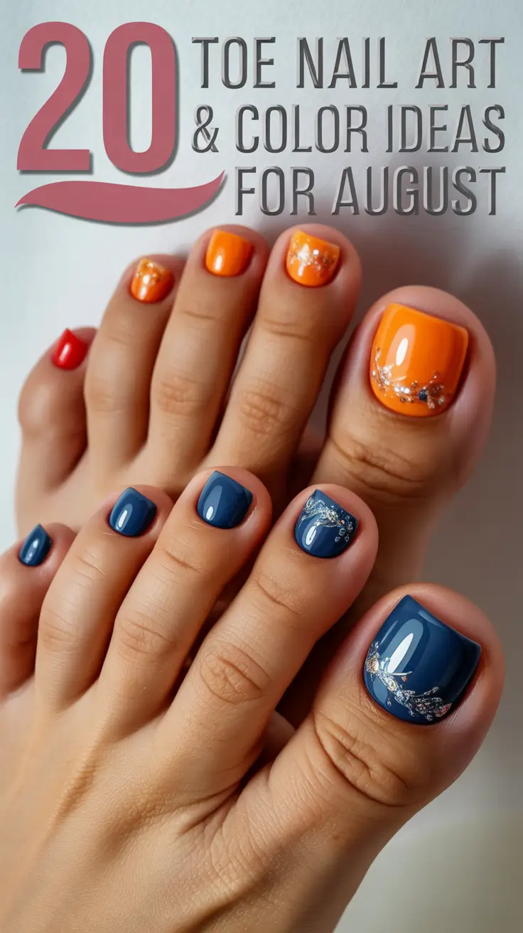 Toe Nail Art & Color Ideas for August 2025 That Will Brighten Up the End of Summer
