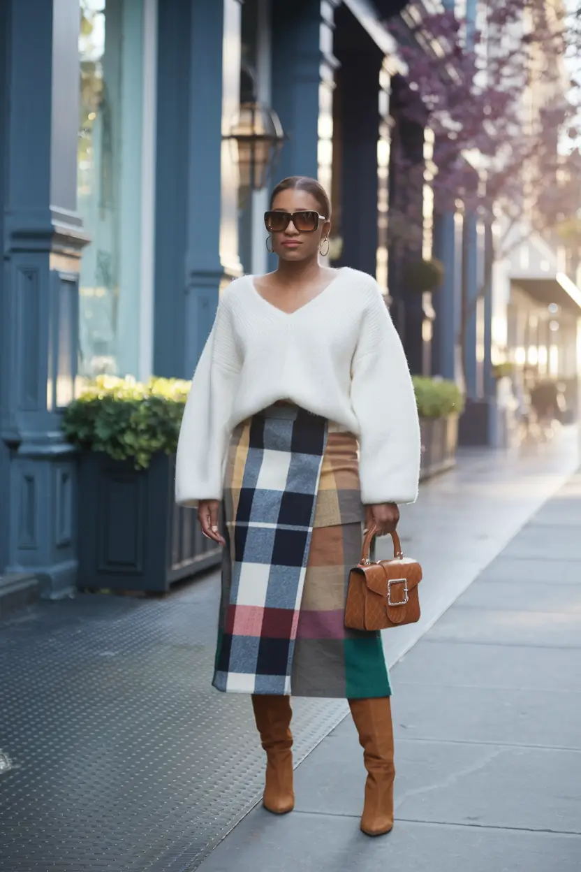 fall fashion inspo black women Checkmate on the Sidewalk