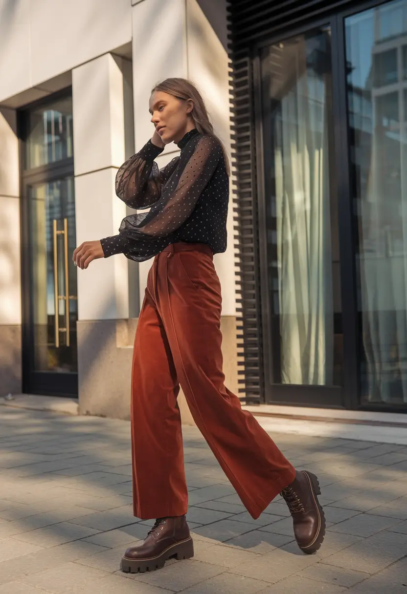 fall fashion women over 30 Retro Academia with a Parisian Edge